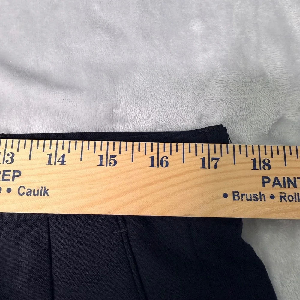Brooks Brothers 346 Mens 34x30 Pleated Wool Suit Trousers Pants Dark Navy Cuffed